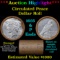 ***Auction Highlight*** Full solid Circulated Peace silver dollar roll, 20 coin 1935 & 'P' Ends (fc