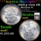 ***Auction Highlight*** 1886-p vam 6B I2 R5 Morgan Dollar $1 Graded ms67 By SEGS (fc)