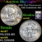 ***Auction Highlight*** 1925 Fort Vancouver Old Commem Half Dollar 50c Graded GEM++ Unc By USCG (fc)