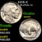 1938-d Buffalo Nickel 5c Grades GEM+ Unc