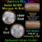***Auction Highlight***  AU/BU Slider Brinks Shotgun Morgan $1 Roll 1889 & O Ends Virtually UNC (fc)