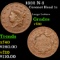 1832 N-3 Coronet Head Large Cent 1c Grades vf++