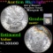 ***Auction Highlight*** 1887-p Monster Rainbow Toned Morgan Dollar $1 Graded ms65+ By SEGS (fc)
