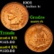 1902 Indian Cent 1c Grades Choice Unc RB
