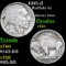 1915-d Buffalo Nickel 5c Grades vf+