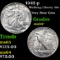 1942-p Walking Liberty Half Dollar 50c Grades Choice+ Unc