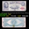 1917 $2 Large Size Legal Tender Note FR-60 Thomas Jefferson Grades f, fine