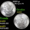 1885-p Morgan Dollar $1 Grades GEM+ Unc
