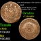1863 Philadelphia F-PA-750-M-1a Civil War Token 1c Grades vf details