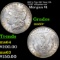 1887-p Top 100 Vam 12A I3 R5 'alligator eye' Morgan Dollar $1 Grades Select+ Unc