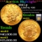 ***Auction Highlight*** 1861-p Gold Liberty Double Eagle $20 Graded ms64 By SEGS (fc)