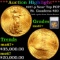***Auction Highlight*** 1927-p Near Top POP Gold St. Gaudens Double Eagle $20 Graded ms67+ By SEGS (