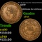1837 Not One Cent For Tribute HT-50 R3 Hard Times Token 1c Grades xf+