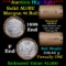 ***Auction Highlight***  AU/BU Slider Brinks Shotgun Morgan $1 Roll 1898 & P Ends Virtually UNC (fc)