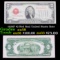 1928F $2 Red Seal United States Note Grades Choice AU/BU Slider