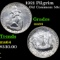 1921 Pilgrim Old Commem Half Dollar 50c Grades Choice Unc