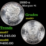 1880-s Morgan Dollar $1 Grades GEM++ Unc