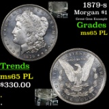 1879-s Morgan Dollar $1 Grades GEM Unc PL