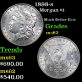 1898-s Morgan Dollar $1 Grades Select Unc