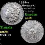 1897-s Morgan Dollar $1 Grades Choice AU/BU Slider