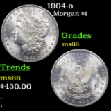 1904-o Morgan Dollar $1 Grades GEM+ Unc