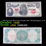 1907 $5 Large Size Legal Tender Note 