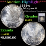 ***Auction Highlight*** 1881-o Morgan Dollar $1 Graded ms66 By SEGS (fc)