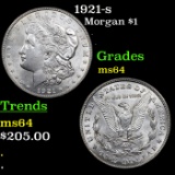 1921-s Morgan Dollar $1 Grades Choice Unc
