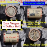 ***Auction Highlight*** Old Casino 50c Roll $10 Halves Las Vegas Casino Horseshoe 1907 Barber & 1920