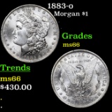 1883-o Morgan Dollar $1 Grades GEM+ Unc