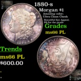 1880-s Morgan Dollar $1 Grades GEM+ UNC PL