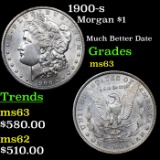 1900-s Morgan Dollar $1 Grades Select Unc