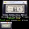 PCGS 1935G $1 Blue Seal Silver Certificate No Motto Fr-1616 Graded cu64 By PCGS