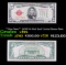 **Star Note** 1928F $5 Red Seal United States Note Grades vf+