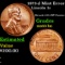 1973-d Mint Error Lincoln Cent 1c Grades Select Unc BN