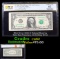 PCGS Mint Error 2009 $1 Federal Reserve Note San Francisco, CA Cutting Error Graded cu62 By PCGS
