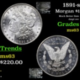 1891-s Morgan Dollar $1 Grades Select Unc