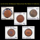 Lot #6 of the 450 Masonic Tokens from The Walter O. Collection