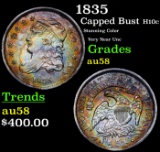 1835 Capped Bust Half Dime 1/2 10c Graded au58