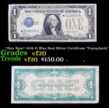 *Star Note* 1928 $1 Blue Seal Silver Certificate 