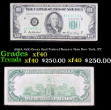 1950A $100 Green Seal Federal Reserve Note New York, NY Grades xf