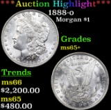 ***Auction Highlight*** 1888-o Morgan Dollar $1 Graded ms65