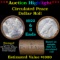***Auction Highlight*** Full solid Date Peace silver dollar roll, 20 coin 1922 & 'S' Ends (fc)