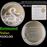 2008 ANA Phoenix National Money Show Exihibitor Commemorative Rattlesnake Medal Grades