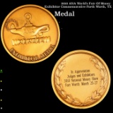 2010 ANA World's Fair Of Money Exihibitor Commemorative Forth Worth, TX Grades