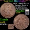 ***Auction Highlight*** 1802 1/000 S-228 Draped Bust Large Cent 1c Graded au50 By SEGS (fc)