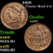 1809 Classic Head half cent 1/2c Grades Choice AU/BU Slider+