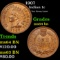 1907 Indian Cent 1c Grades Choice Unc BN