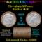 ***Auction Highlight*** Full solid Date Peace silver dollar roll, 20 coin 1935 & 'P' Ends (fc)