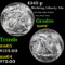 1942-p Walking Liberty Half Dollar 50c Grades Choice+ Unc